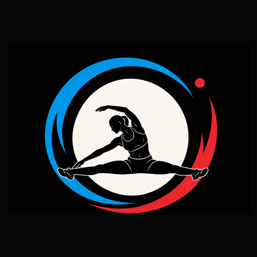Ilustración de Stretching de GGM Fitness